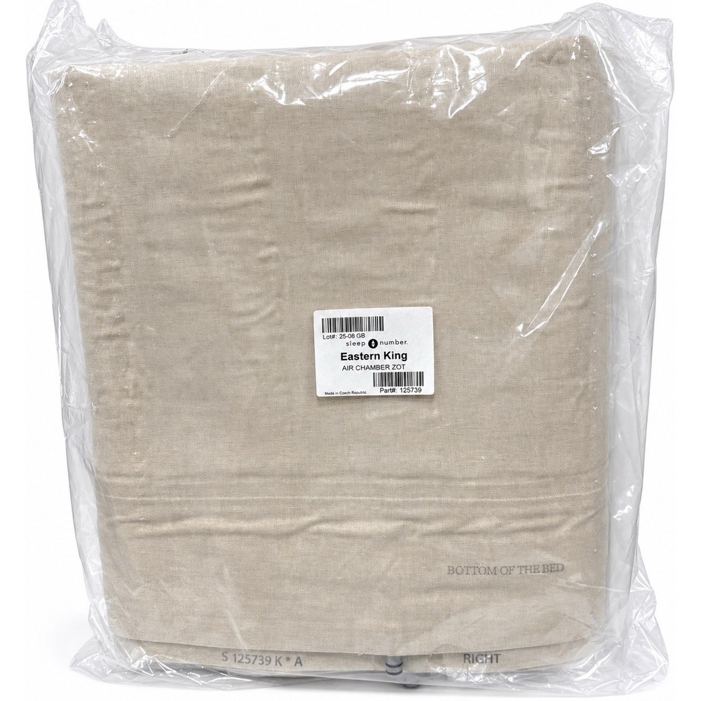 Sleep Number Eastern King Right Air Chamber ZOT Replacement 125739 New Sealed